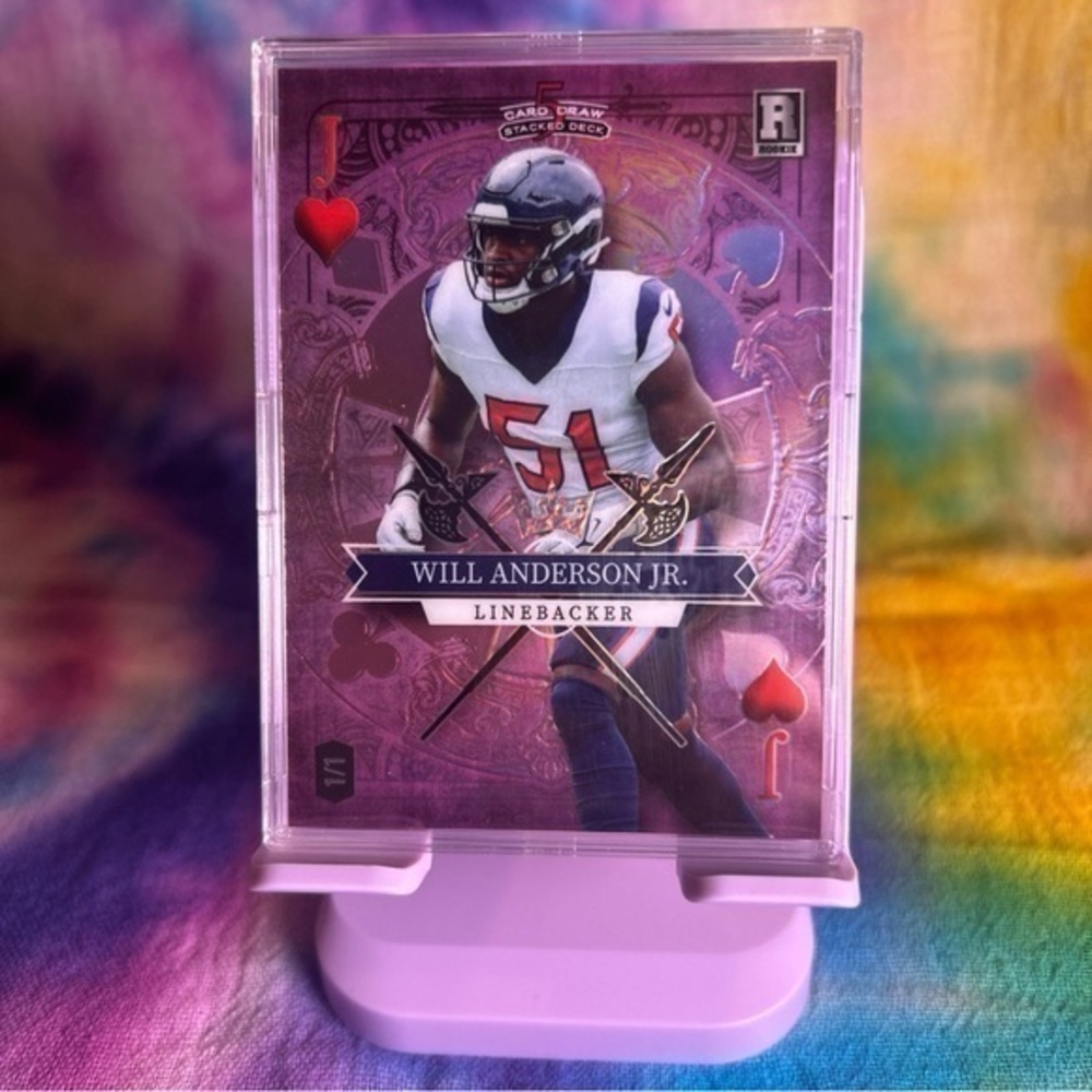 Will Anderson Jr ROOKIE 1/1 Houston Texans Card